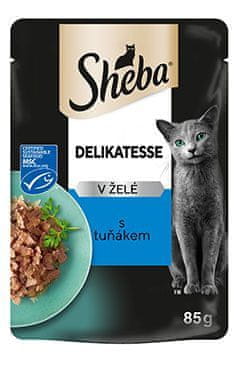 Sheba žepek Delikatesa s tuno 85g