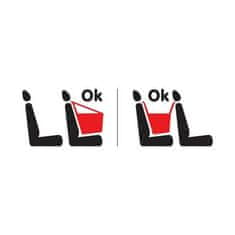 Merco Avtomobilski sedež Passenger 50 za pse modri paket 1 kos