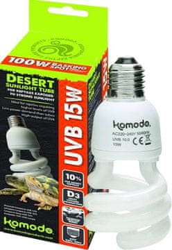KOMODO Terarijska žarnica UVB 10%, 15W