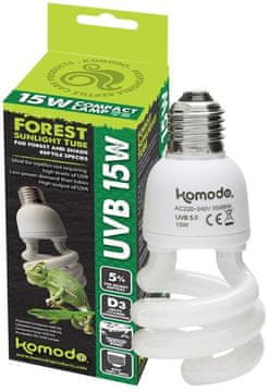 KOMODO Terarijska žarnica UVB 5%, 15W