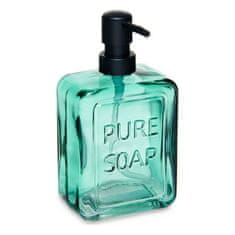 slomart dozator mila pure soap kristal zelena 570 ml (6 kosov)
