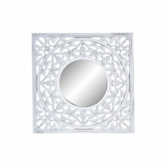 DKD Home Decor Stensko ogledalo DKD Home Decor Bela mandala Arabski MDF les (50 x 1,5 x 50 cm)