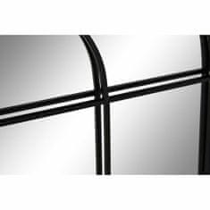 DKD Home Decor Stensko ogledalo DKD Home Decor Črno kristalno železno ogledalo Okno 70 x 2,5 x 120 cm 70 x 1,8 x 120 cm