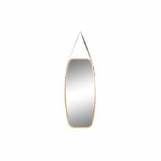 DKD Home Decor Stensko ogledalo DKD Home Decor Mirror Natural Brown PU (45 x 1,5 x 132 cm)