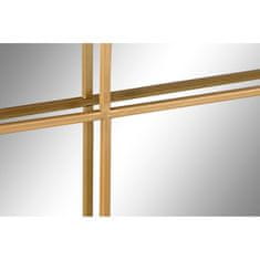 DKD Home Decor Stensko ogledalo DKD Home Decor Golden Crystal Iron Window 90 x 2 x 150 cm 90 x 1,8 x 150 cm
