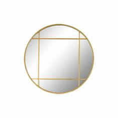DKD Home Decor Stensko ogledalo DKD Home Decor Multicolor Golden Metal Crystal Iron 30 x 40 cm 70 x 2,5 x 70 cm