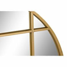 DKD Home Decor Stensko ogledalo DKD Home Decor Multicolor Golden Metal Crystal Iron 30 x 40 cm 70 x 2,5 x 70 cm