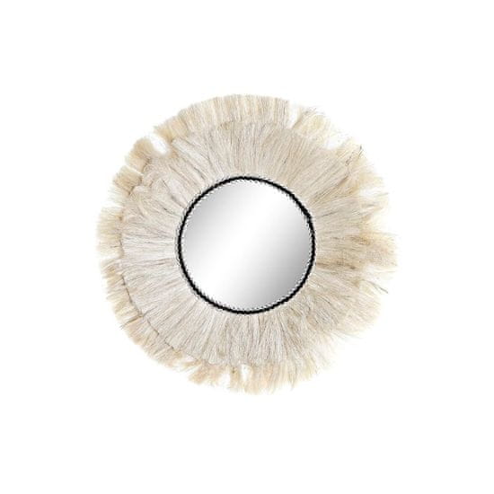 DKD Home Decor Stensko ogledalo DKD Home Decor Zrcalo iz naravnih aluminijastih vlaken (45 x 45 x 2 cm)