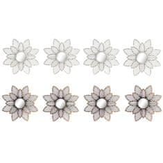 DKD Home Decor Komplet ogledal DKD Home Decor Ogledalo Champagne Golden PP 2 enoti (25 x 1 x 25 cm)