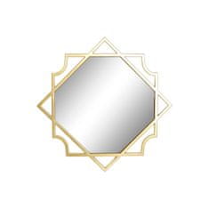 DKD Home Decor Garnitura ogledal DKD Home Decor Mirror Champagne Golden PP 2 enoti geometrijski (50 x 2 x 50 cm)