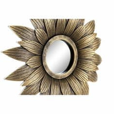 DKD Home Decor Komplet ogledal DKD Home Decor Crystal Golden PP 2 enoti (35 x 2 x 35 cm)