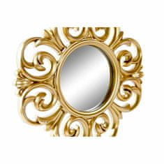 DKD Home Decor Komplet ogledal DKD Home Decor Crystal Golden White PP 2 enoti Modern Stripped (35 x 2 x 35 cm)