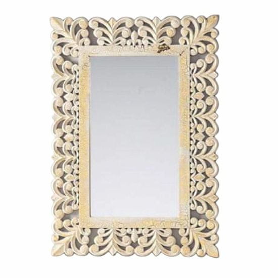 DKD Home Decor Stensko ogledalo DKD Home Decor 60 x 3 x 92 cm Indijanec MDF Les, odstranjen