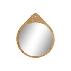 DKD Home Decor Stensko ogledalo DKD Home Decor Crystal Natural Wood (38 x 1 x 45 cm)