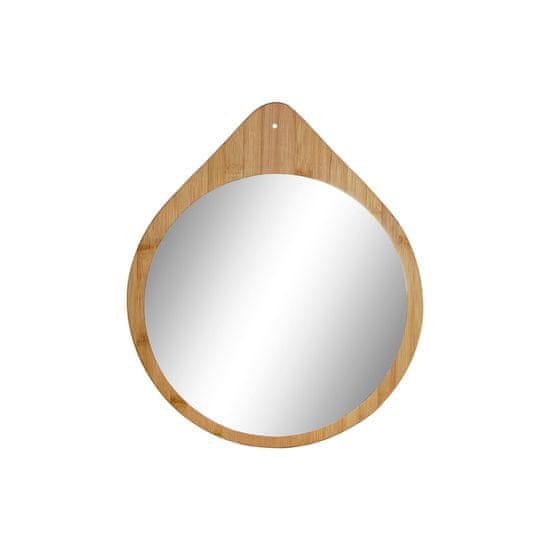 DKD Home Decor Stensko ogledalo DKD Home Decor Crystal Natural Wood (38 x 1 x 45 cm)
