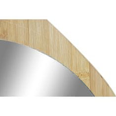 DKD Home Decor Stensko ogledalo DKD Home Decor Crystal Natural Wood (38 x 1 x 45 cm)