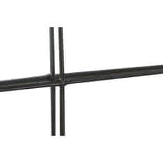 DKD Home Decor Stensko ogledalo DKD Home Decor Crystal Natural Black Metal MDF Wood (58,5 x 5 x 170 cm)