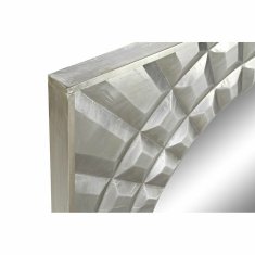 DKD Home Decor Stensko ogledalo DKD Home Decor 154 x 4 x 92 cm Srebrni les Mango les Moderno