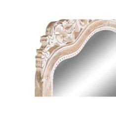 DKD Home Decor Stensko ogledalo DKD Home Decor Bela Naravni les Mango les Indijski človek Stripped 69 x 4 x 175 cm