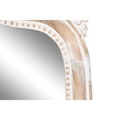 DKD Home Decor Stensko ogledalo DKD Home Decor Bela Naravni les Mango les Indijski človek Stripped 69 x 4 x 175 cm