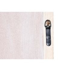 DKD Home Decor Stensko ogledalo DKD Home Decor Bela Naravni les Mango les Indijski človek Stripped 69 x 4 x 175 cm
