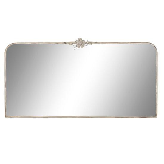 DKD Home Decor Stensko ogledalo DKD Home Decor Metal White (120 x 4 x 64 cm)