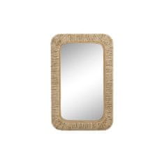 DKD Home Decor Stensko ogledalo DKD Home Decor Naravna vrv Svetlo rjava konoplja 50 x 2 x 80 cm Urban