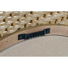 DKD Home Decor Stensko ogledalo DKD Home Decor Brown Rattan (80 x 2,5 x 80 cm)