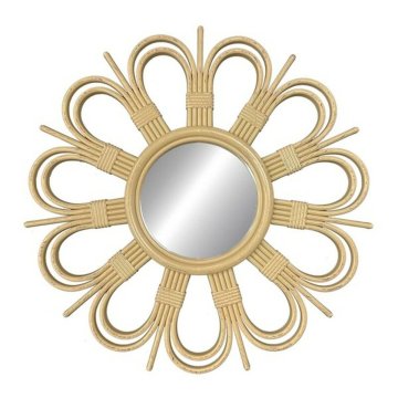 BigBuy Stensko ogledalo Versa iz polipropilena (50 x 50 cm)