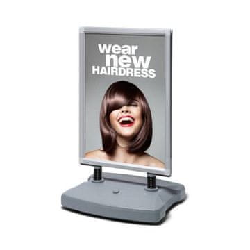 neonart A stojalo A1 protiveterno s PVC podstavkom