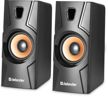 Defender Aurora S8 (65408) 2.0, 8W črn USB računalniški zvočnik