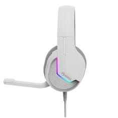 Marvo H8618 2.0 USB RGB Gaming bele naglavne slušalke