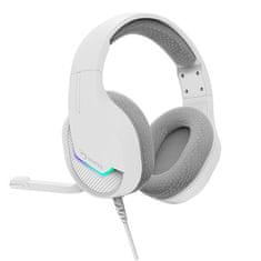 Marvo H8618 2.0 USB RGB Gaming bele naglavne slušalke