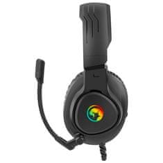 Marvo HG8958 Stereo gaming slušalke USB 2.0 črne RGB