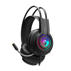 Marvo HG8935 RGB USB črne stereo igralne naglavne slušalke