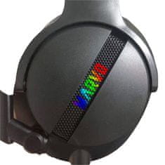 Marvo HG9065 RGB USB 7.1 virtualni prostorski zvok Gaming slušalke s 40 mm gonilniki