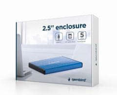 Gembird EE2-U3S-3-DB USB3.0 mini 2,5" modro aluminjasto prenosno ohišje za trdi disk