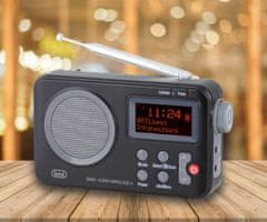 Trevi DAB 7F80 radijski sprejemnik, Bluetooth, prenosen, DAB/DAB+/FM/AUX