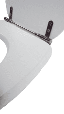 Mizarstvo Arnež Deska za WC školjko dolomite, bela