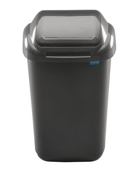 Plafor Koš za odpadke 15L STANDARD antracit
