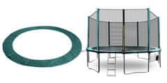 Aga Pokrivalo za vzmeti za trampolin EXCLUSIVE 430 cm Temno zeleno