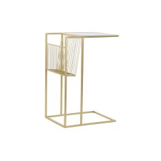 DKD Home Decor Stojalo za revije DKD Home Decor Mirror Golden Metal (48 x 35 x 71 cm)