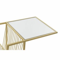 DKD Home Decor Stojalo za revije DKD Home Decor Mirror Golden Metal (48 x 35 x 71 cm)