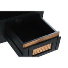 DKD Home Decor TV pohištvo DKD Home Decor Črni ratan Mango les (145,5 x 40,5 x 60 cm)