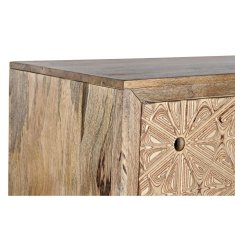 DKD Home Decor Bivak DKD Home Decor Naravni mangov les Breza (160 x 45 x 85 cm)