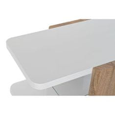 DKD Home Decor Stranska mizica DKD Home Decor Bela rjava Kristal MDF Les 110 x 60 x 45 cm