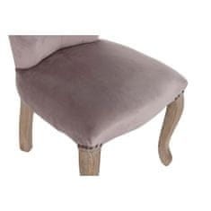 DKD Home Decor Jedilni stol DKD Home Decor Pink Natural 51 x 47,5 x 101 cm