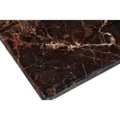 DKD Home Decor Sredinska miza DKD Home Decor Srebrni marmor Jeklo Plastika 130 x 80 x 45 cm