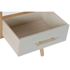 DKD Home Decor TV pohištvo DKD Home Decor Grey Cream Metal Paolownia wood (90 x 34 x 66,5 cm)