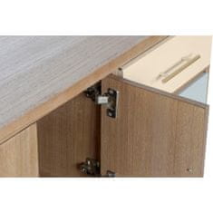 DKD Home Decor TV pohištvo DKD Home Decor Grey Cream Metal Paolownia wood (90 x 34 x 66,5 cm)